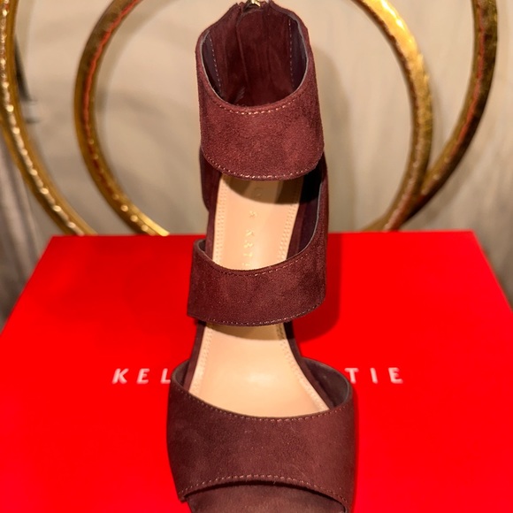 ❤️Katie & Kelly Amari Bordo Strappy Open Toe Back Zipper Sandal - Picture 16 of 16